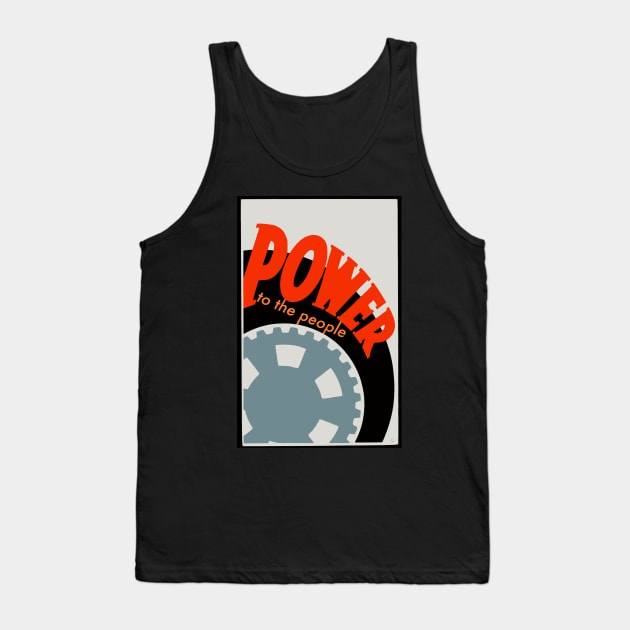 Power to the People Tank Top by Vanilla Susu